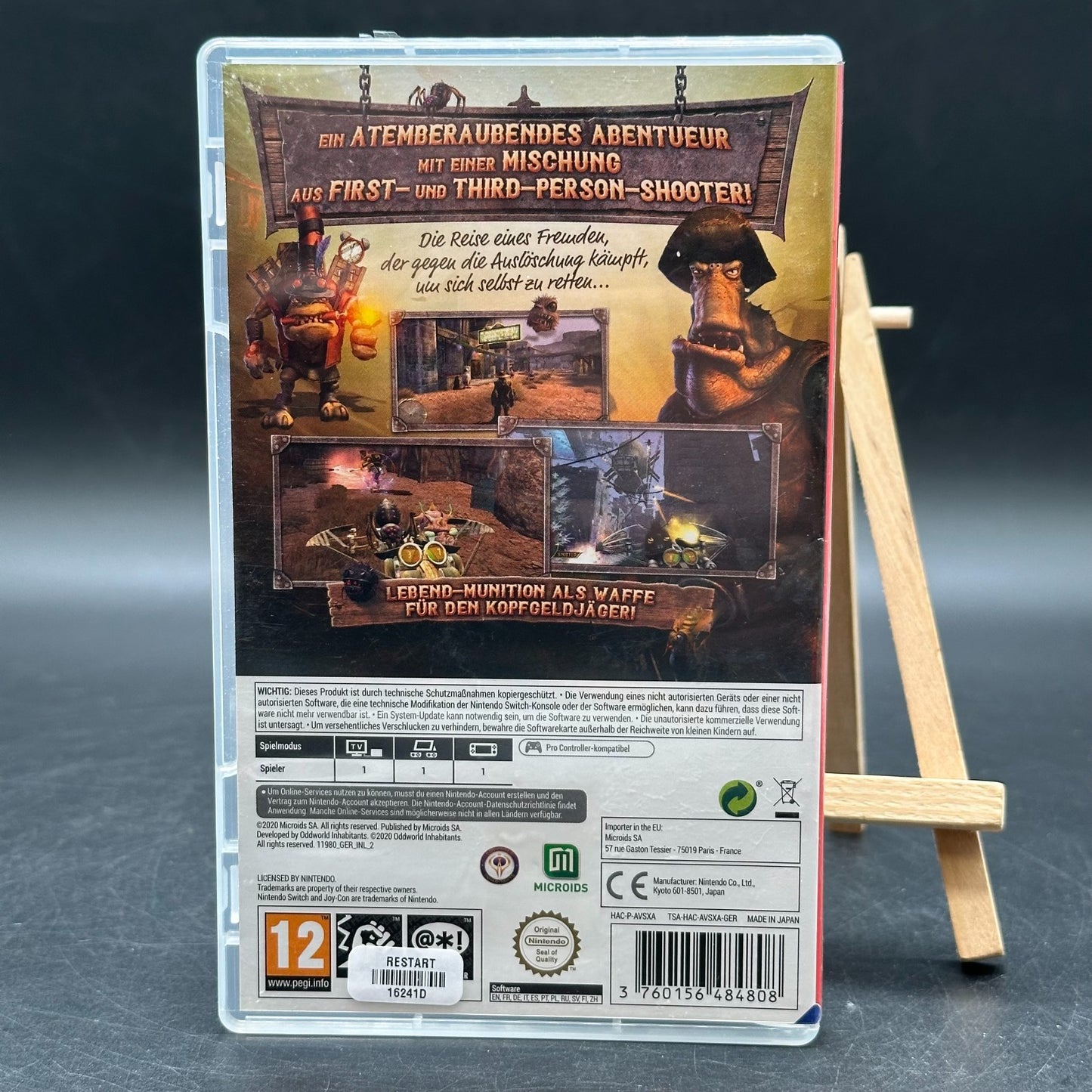 Oddworld Strangers Wrath HD (Nintendo Switch)