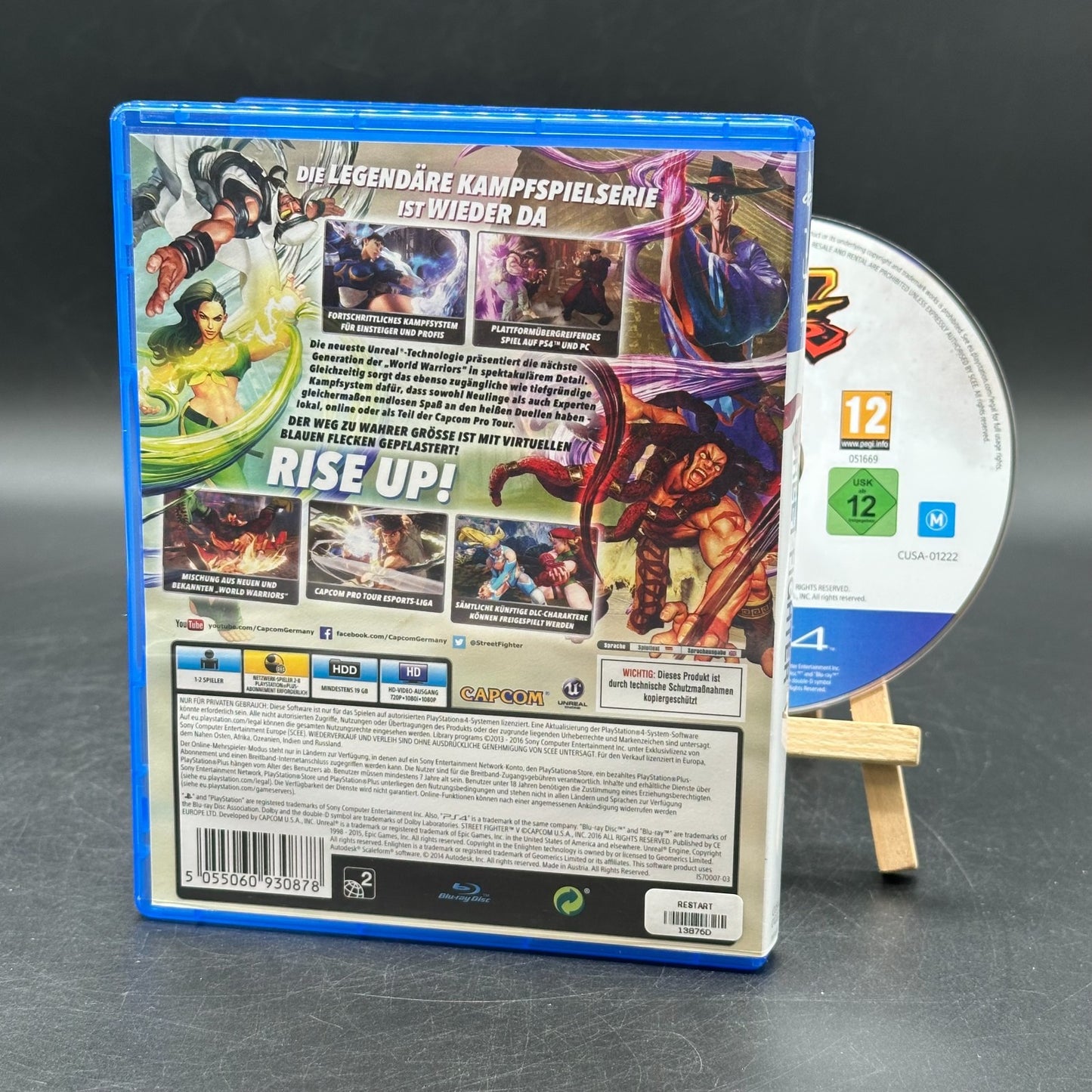 PlayStation 4 / PS4: Street Fighter V / 5
