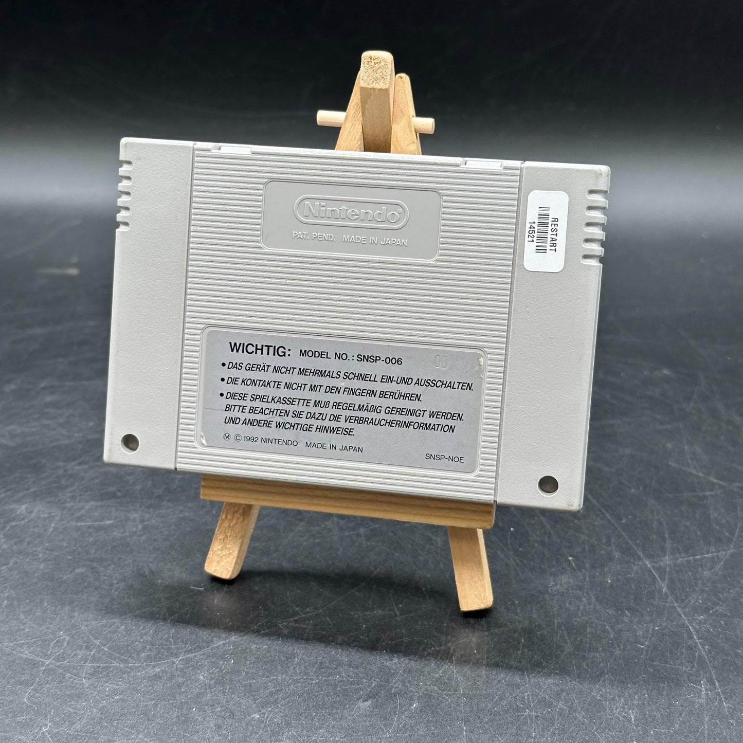 Die Schlümpfe Reisen um die Welt - SNES Super Nintendo Modul