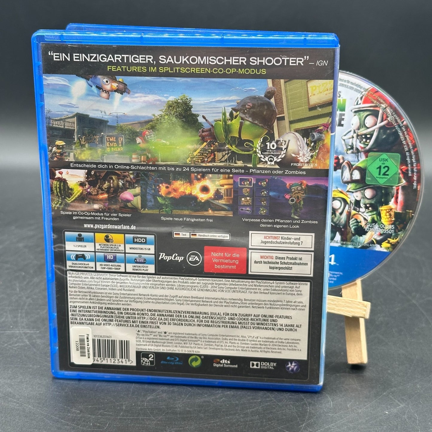 Plants vs. Zombies: Garden Warfare (Sony PlayStation 4)