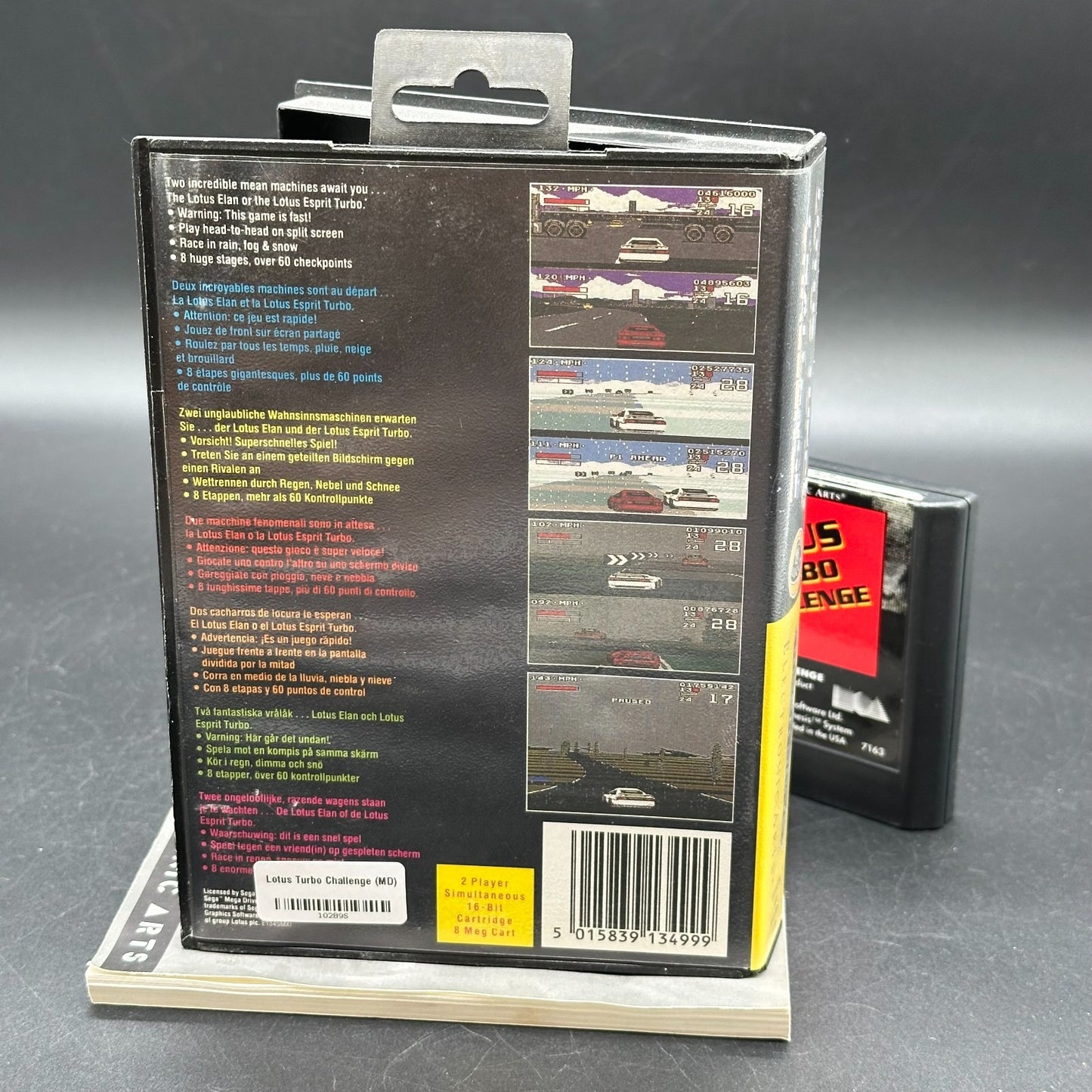 Lotus Turbo Challenge (Sega Mega Drive)