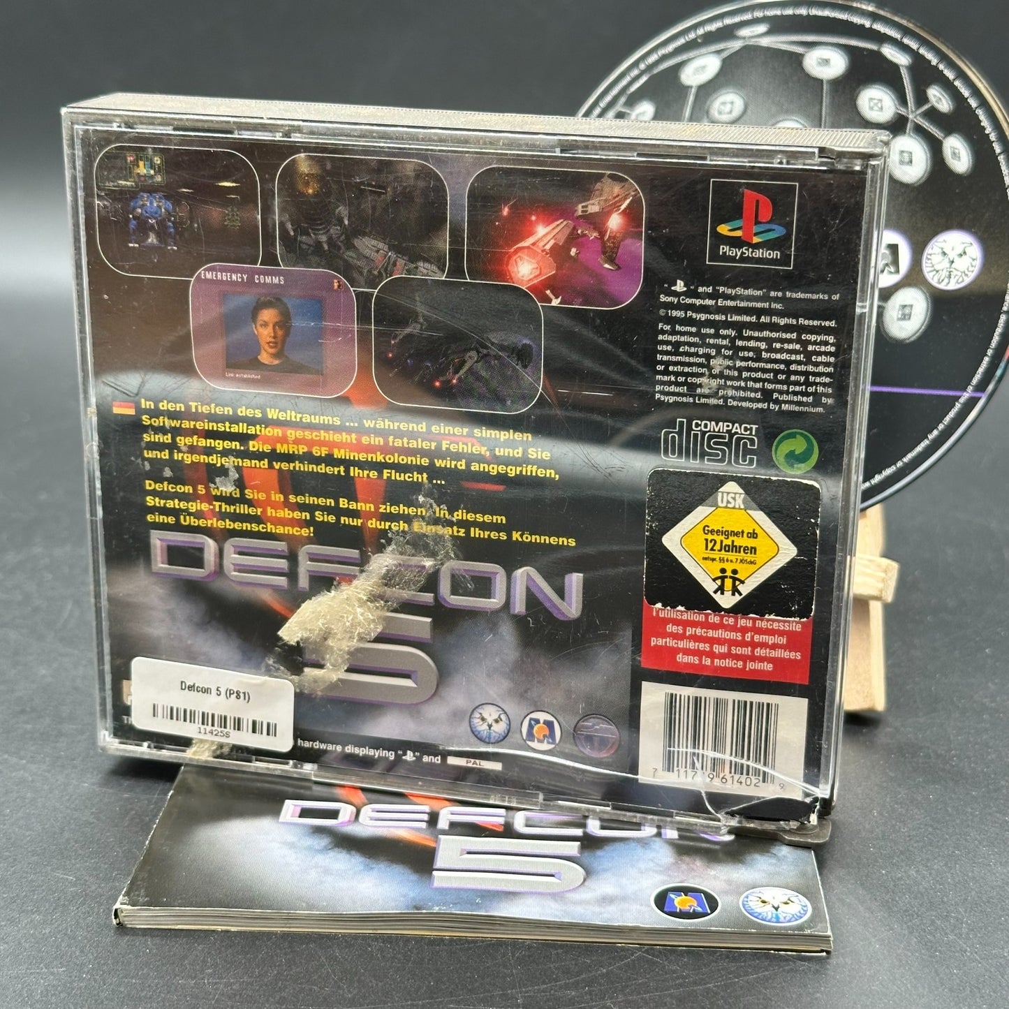 Defcon 5 (PS1, Playstation 1)