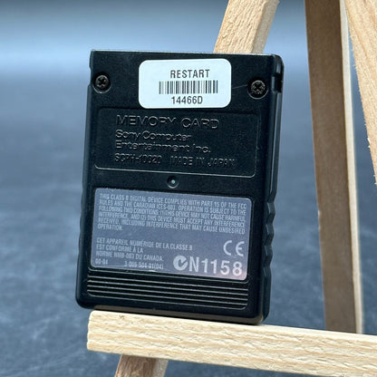 Original PS2 Memory Card | 8MB | Schwarz