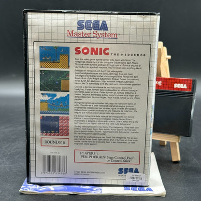 Sonic the Hedgehog - Sega Master System - OVP mit Anleitung