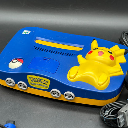 Nintendo 64 N64 Konsole - Pikachu Edition - inkl. Controller (Stick sehr gut)