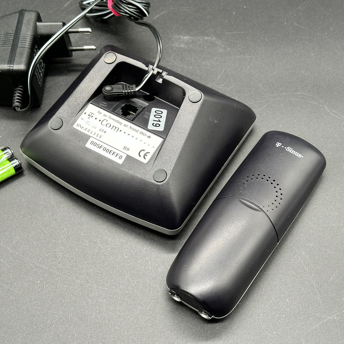 T-Sinus 514 Schnurlos Dect Basisstation mit Netzteil & neuen Akkus – Bild 2