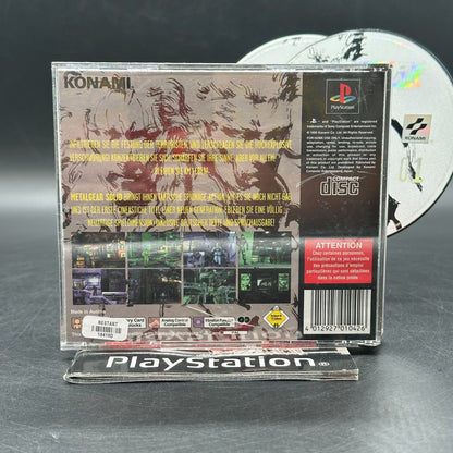 Metal Gear Solid (PlayStation 1, PS1) - CD aufpoliert ✅