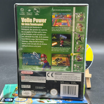 Mario Power Tennis (Nintendo Gamecube) - CD aufpoliert ✅