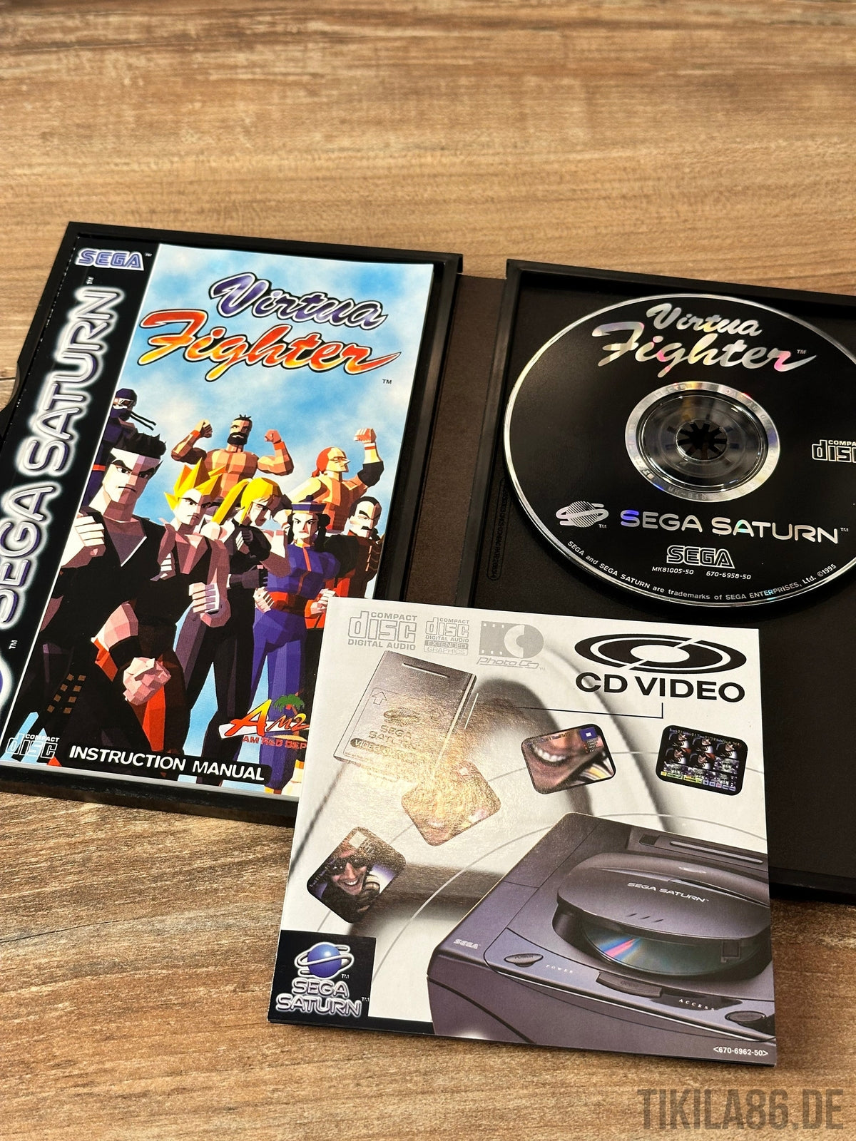 Virtua Fighter Sega Saturn PAL Spiel Retro – Bild 2
