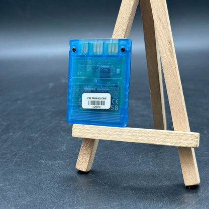 Original PS2 Memory Card | 8MB | Blau Transparent