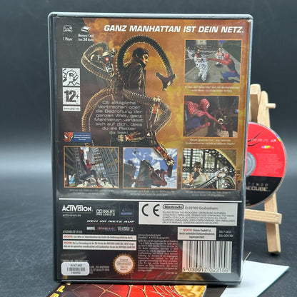 Spider-Man 2 (Nintendo GameCube) - CD aufpoliert ✅