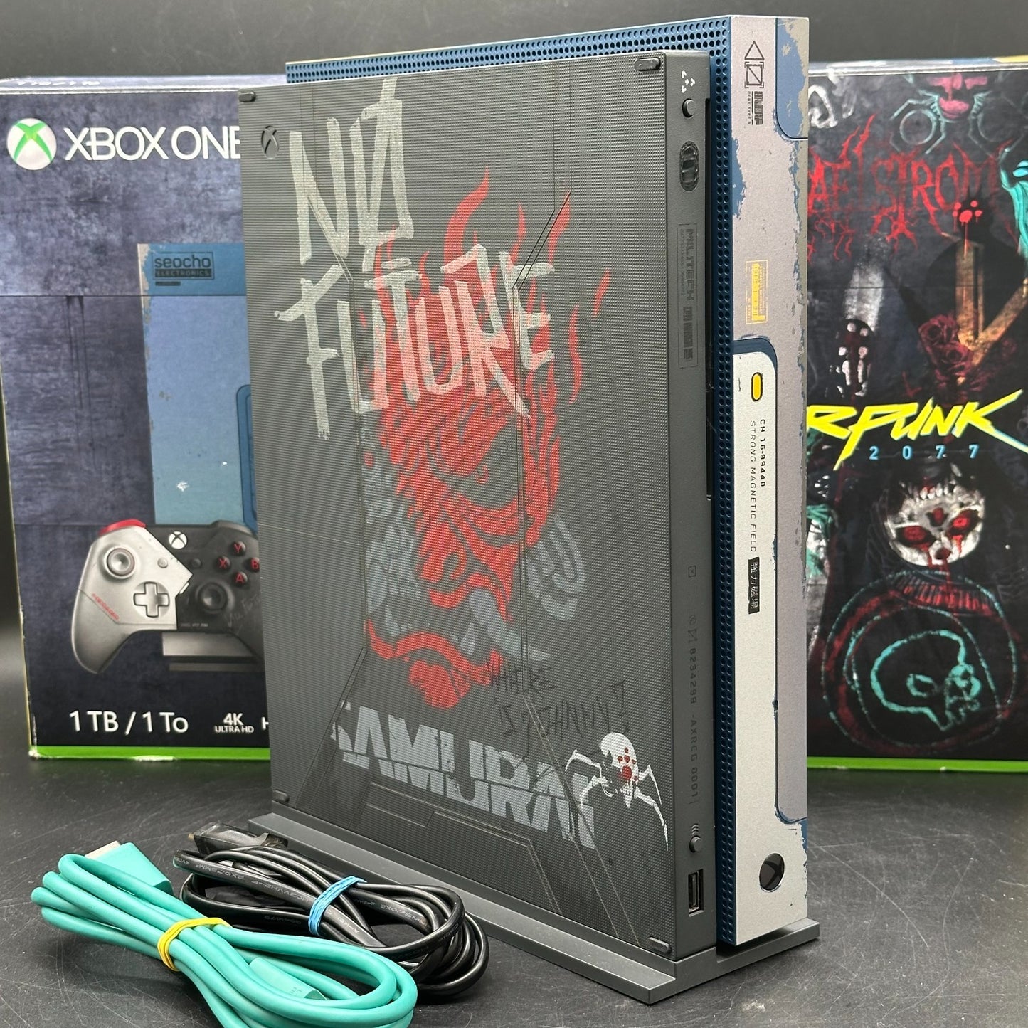 Xbox One X Cyberpunk 2077 Limited Edition Konsole in OVP