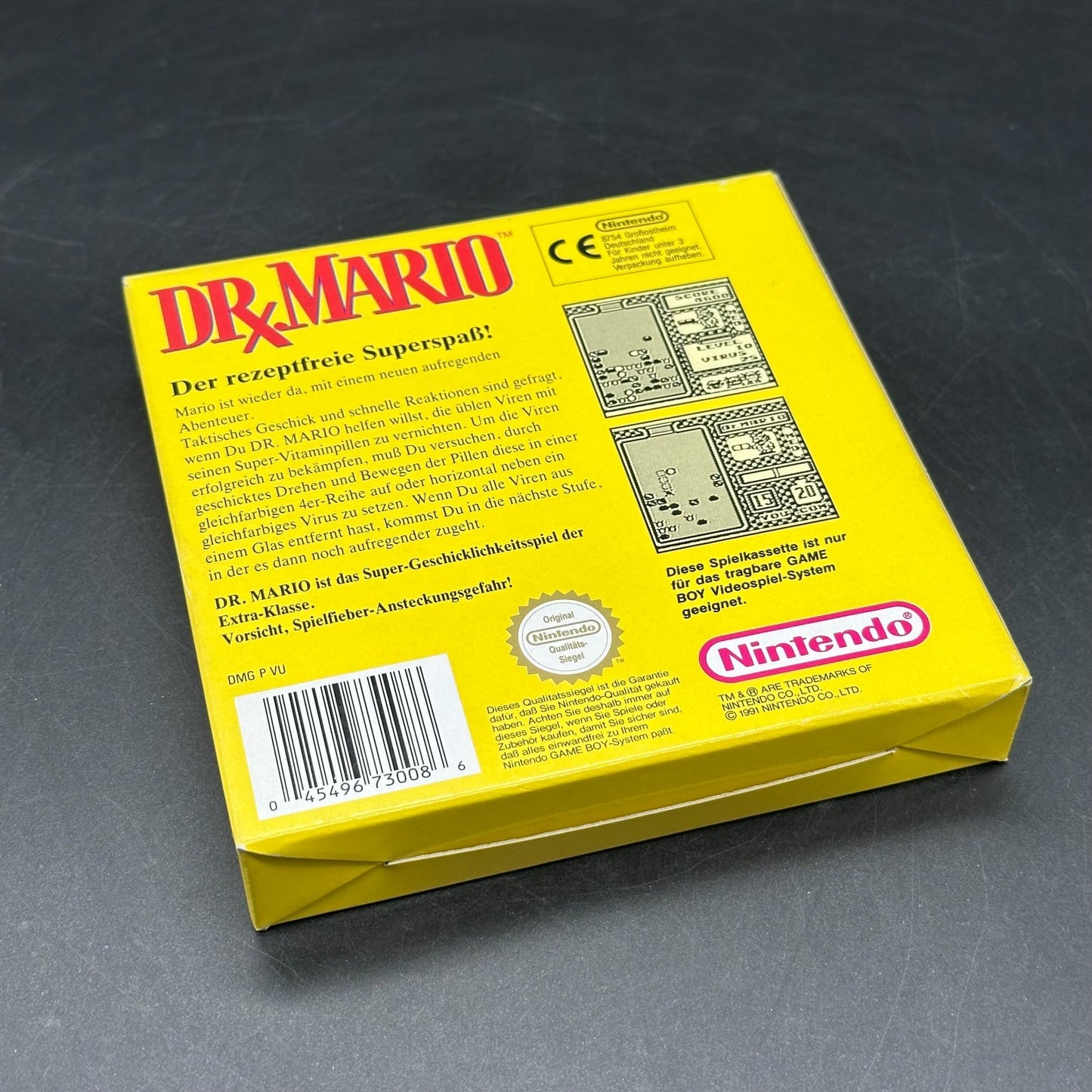 Dr. Mario Original Spiel - Nintendo Game Boy Classic OVP