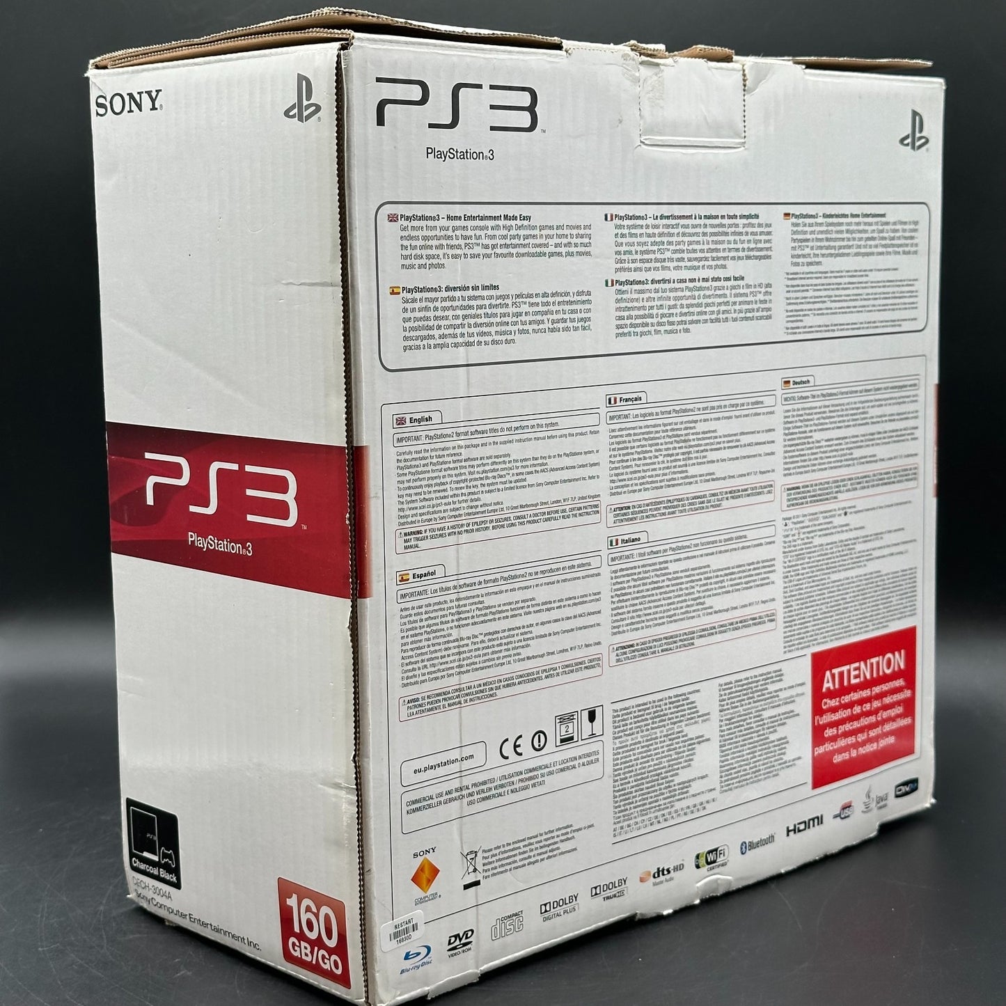Sony PlayStation 3 PS3 Slim Konsole - 160GB in OVP