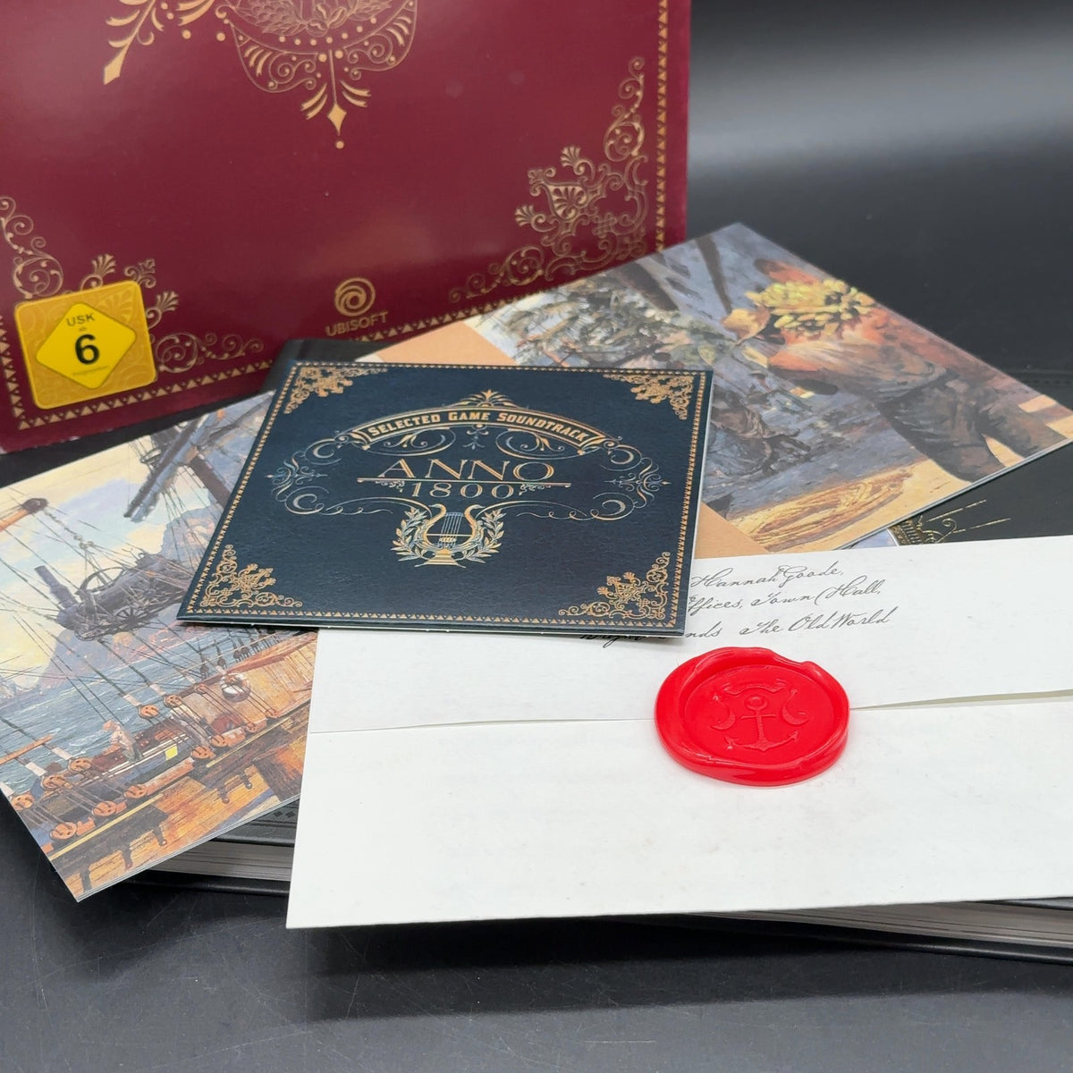 Anno 1800 PAL PC Spiel OVP Pionier-Edition Collector's Edition Spiel fehlt – Bild 2
