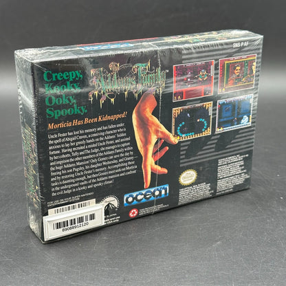 The Addams Family (Super Nintendo, SNES) Sealed NTSC