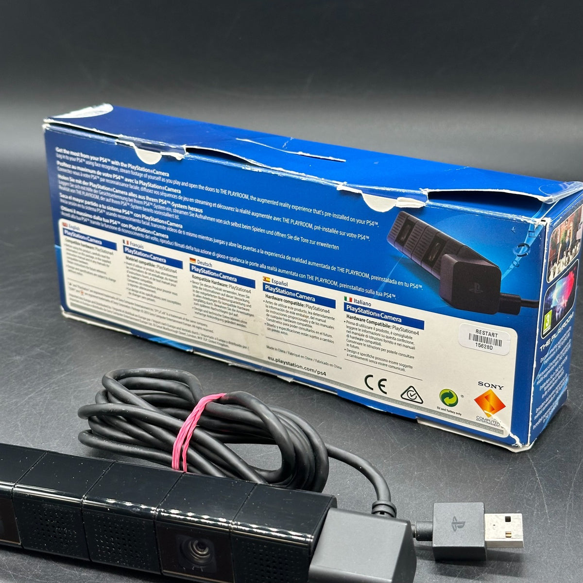 Sony PlayStation 4 Kamera - Schwarz - Playstation Camera (CUH-ZEY1) – Bild 2