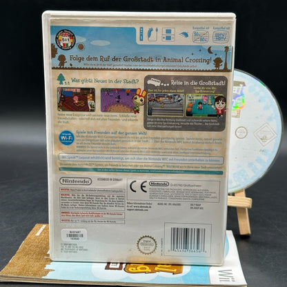 Animal Crossing - Let's go to the City (Nintendo Wii) - CD aufpoliert ✅