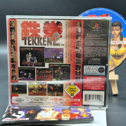 Tekken 2 (PlayStation 1, PS1) - CD aufpoliert ✅