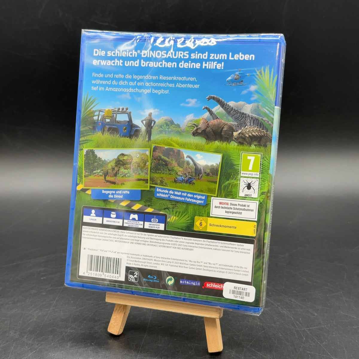 Dinosaurs: Mission Dino Camp Sony PlayStation 4 PS4 PAL Spiel Neu Sealed OVP – Bild 2