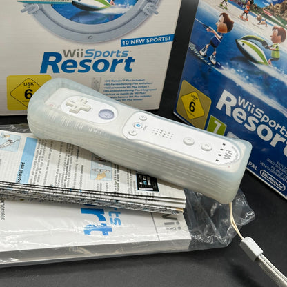Wii Sports Resort inkl. Wii-Remote Plus Bundle (Nintendo Wii) - CD aufpoliert ✅