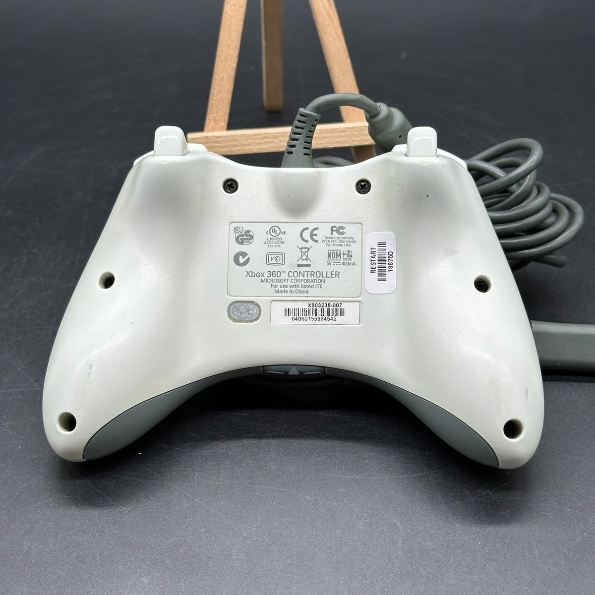 Original Microsoft Xbox 360 Controller - Weiß - Kabelgebunden