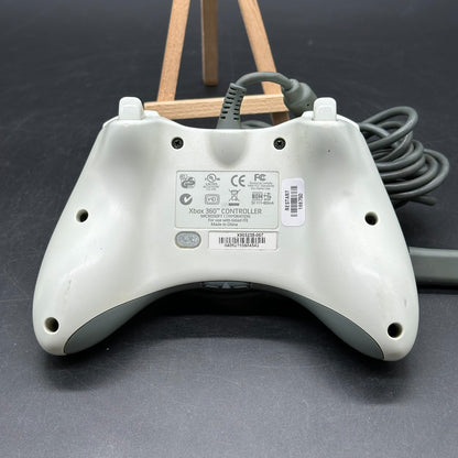 Original Microsoft Xbox 360 Controller - Weiß - Kabelgebunden
