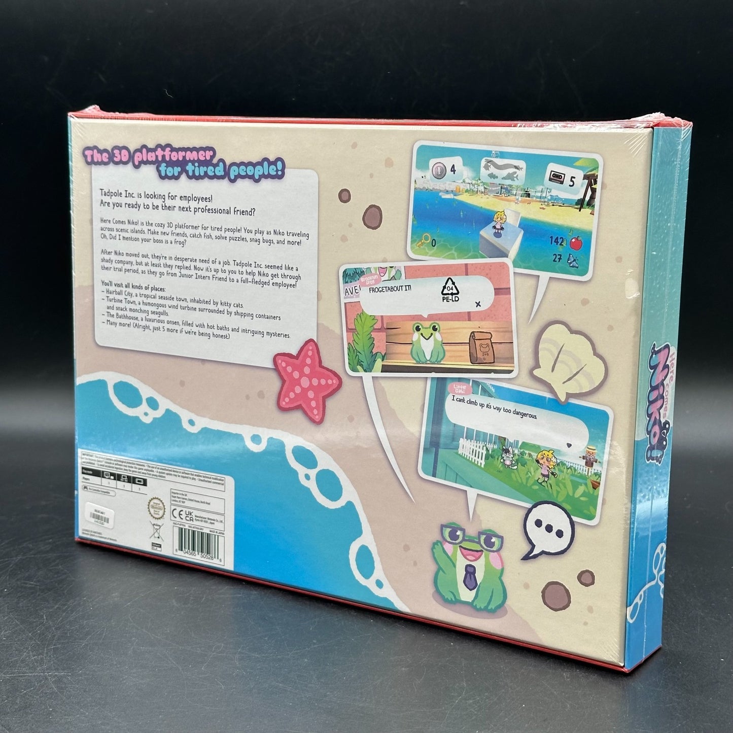 Here Comes Niko Collector's Edition Super Rare Games Limited Run SWITCH - NEW!