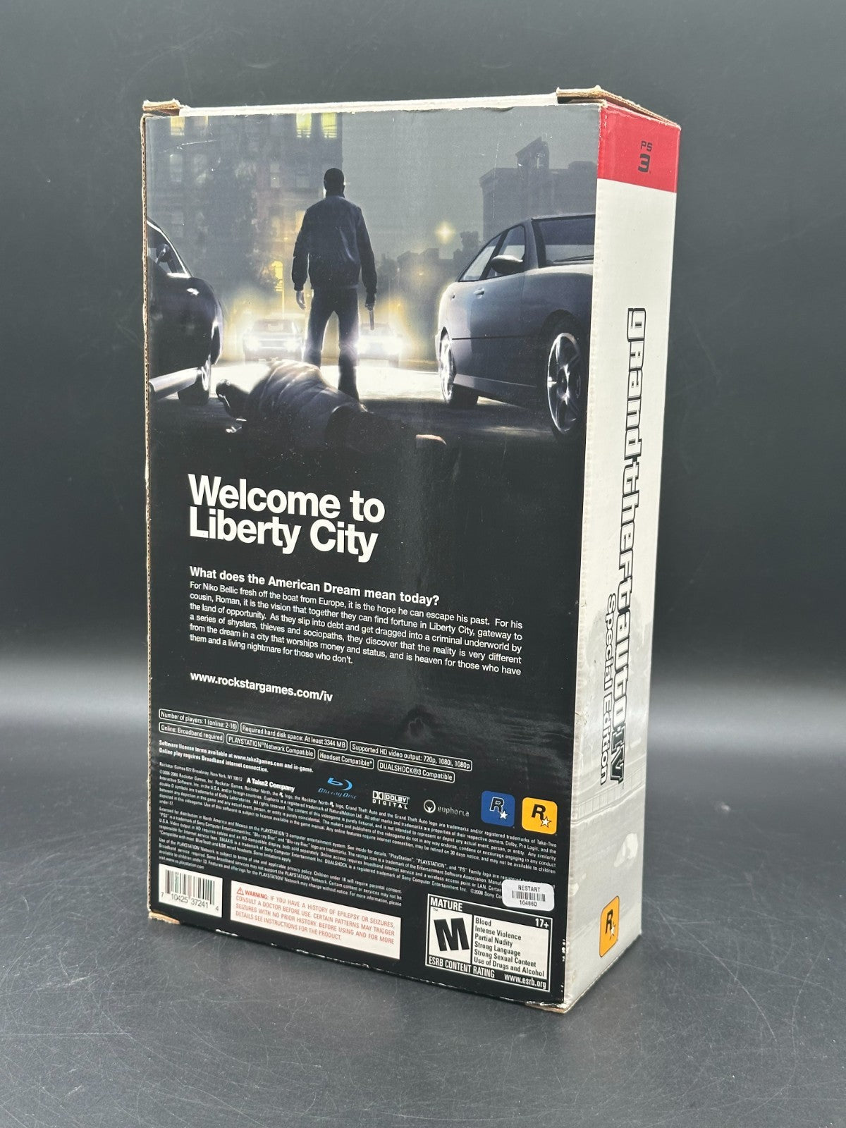 Grand Theft Auto IV Special Edition Sammlerbox (PlayStation 3, PS3) ohne Spiel!
