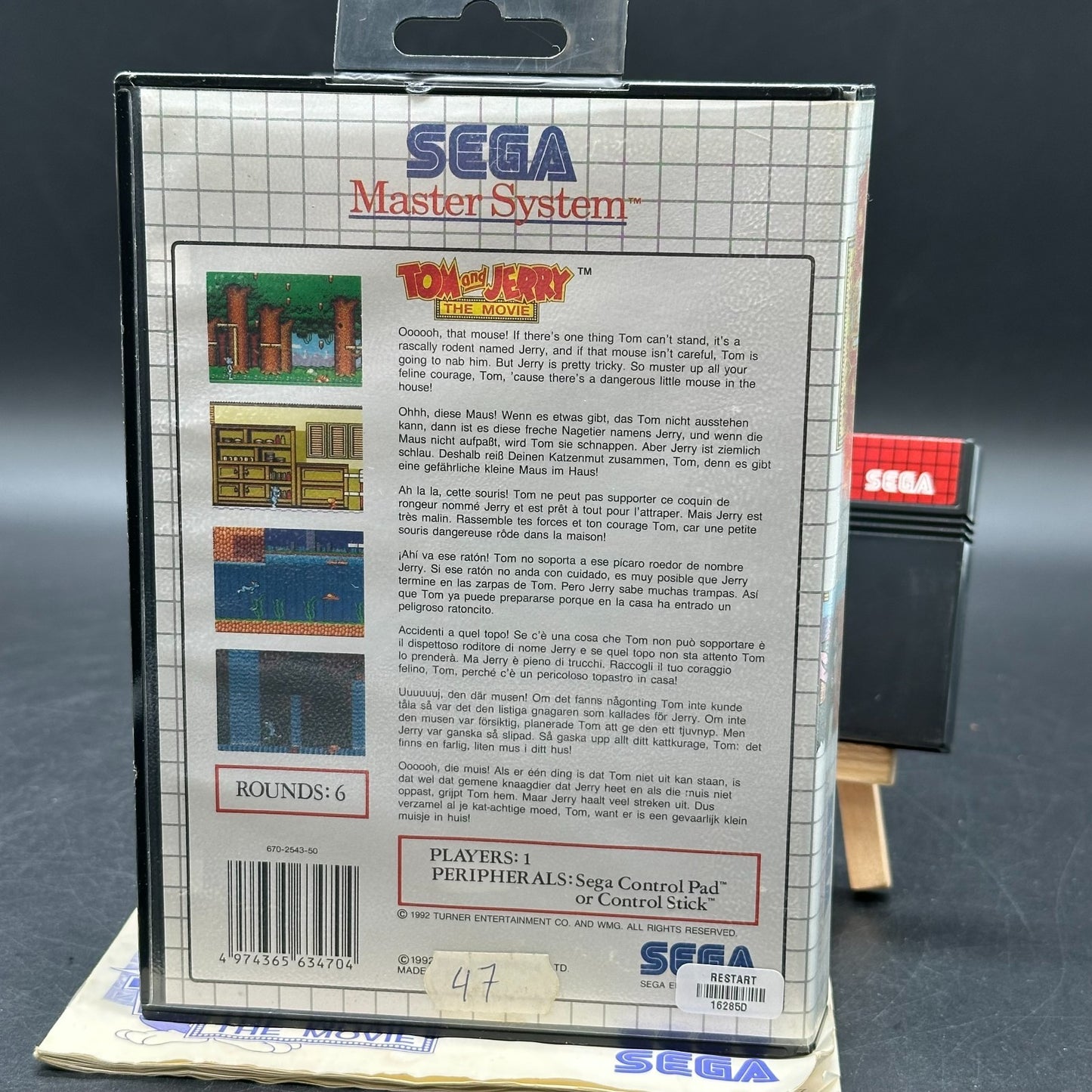 Tom and Jerry - The Movie (Sega Master System)