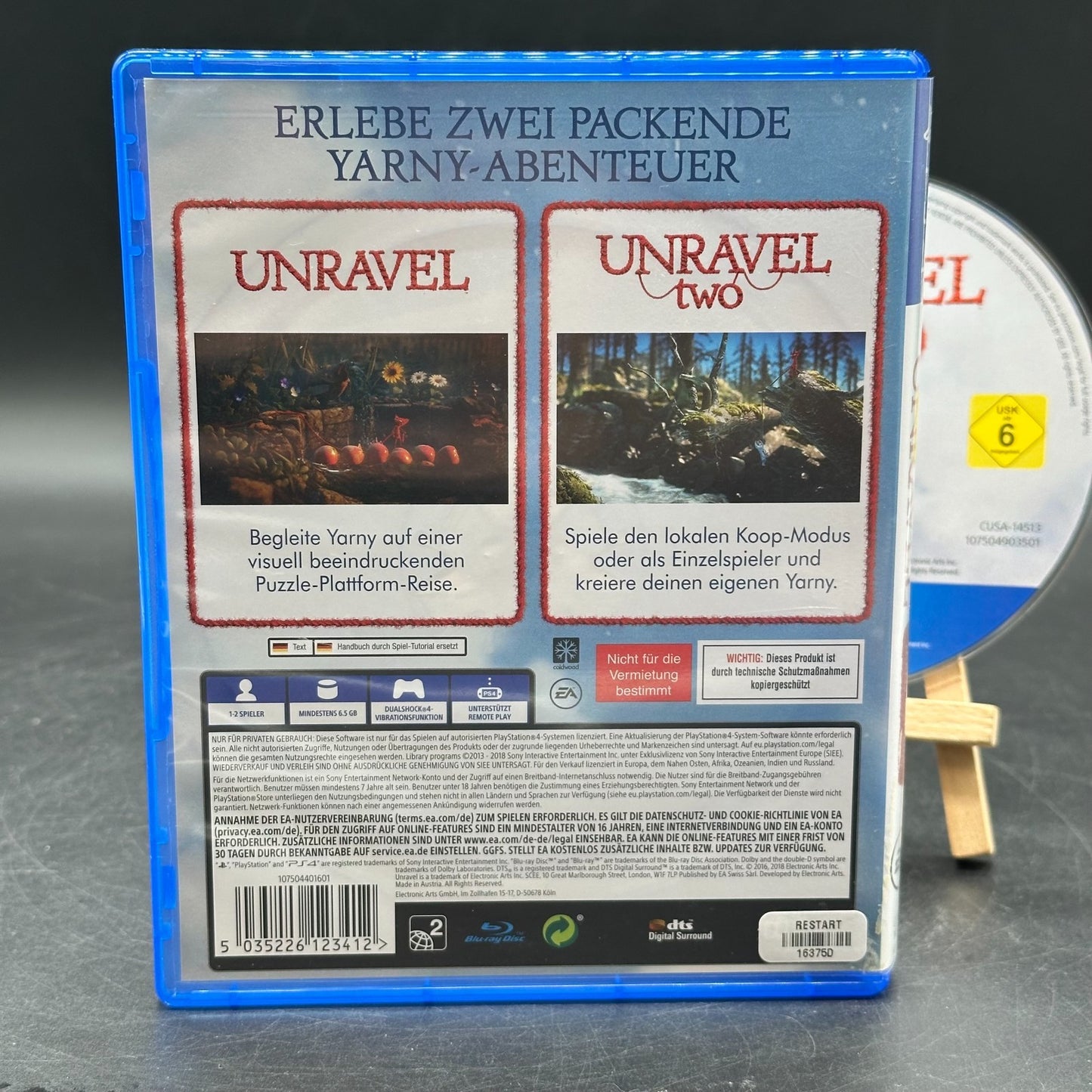 Unravel - Yarny Bundle (PlayStation 4, PS4)