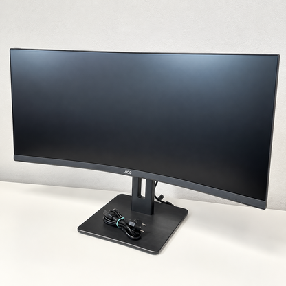 AOC CU34P2A 34 Zoll Curved Ultrawide Monitor WQHD 3440x1440 HDMI DisplayPort – Bild 2