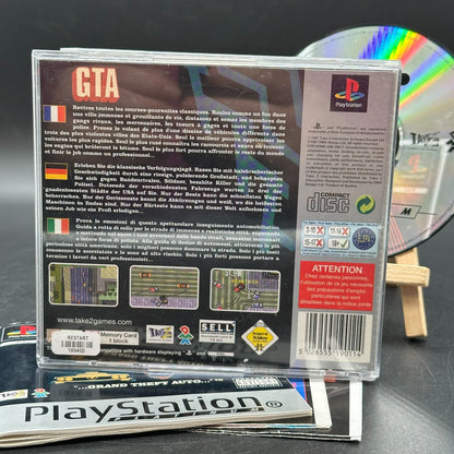 GTA / Grand Theft Auto (PlayStation 1, PS1) - CD aufpoliert ✅