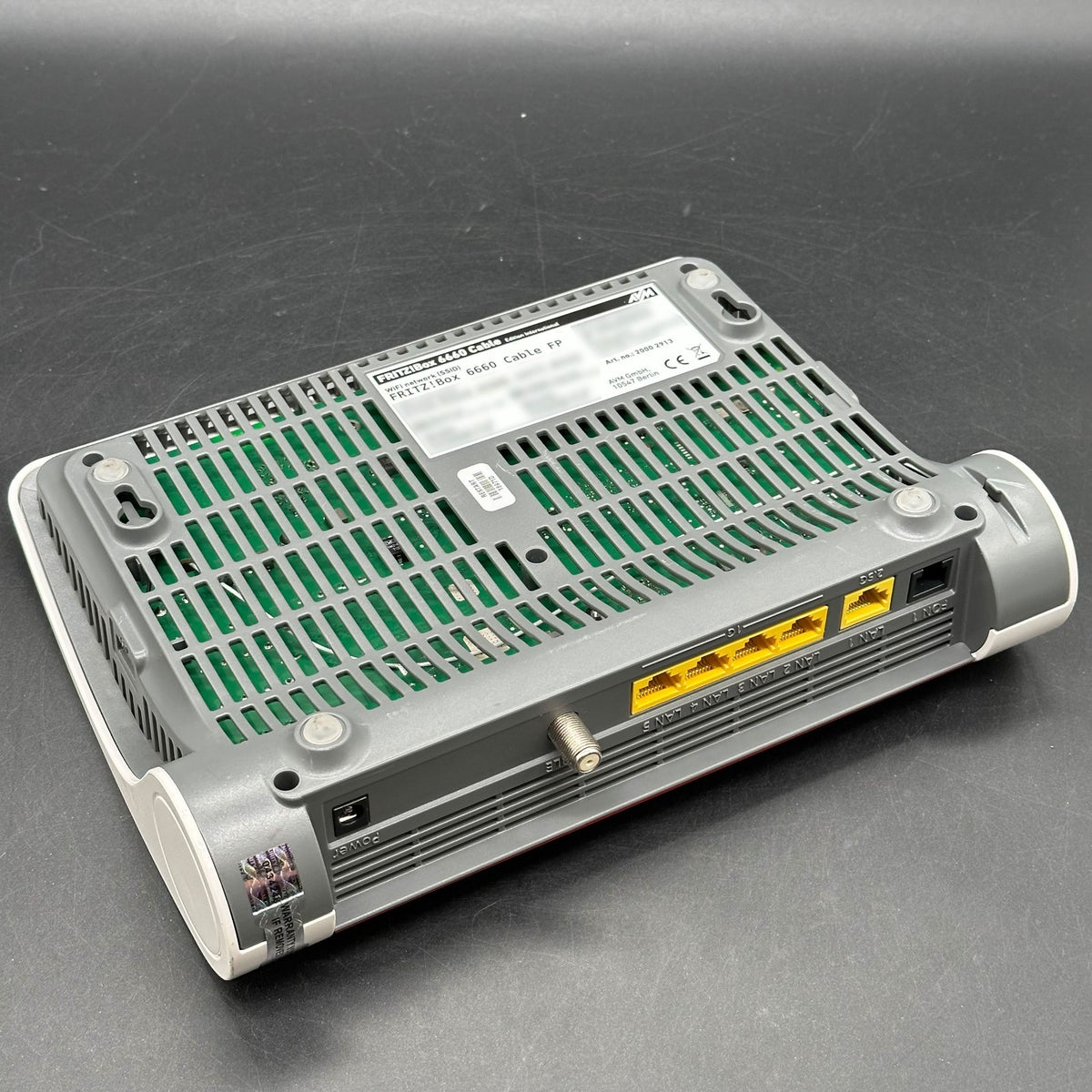 AVM FRITZ!Box 6660 Cable International WLAN Router DOCSIS 3.1 20002913 – Bild 2