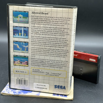 SEGA Master System ALTERED BEAST Retrogame