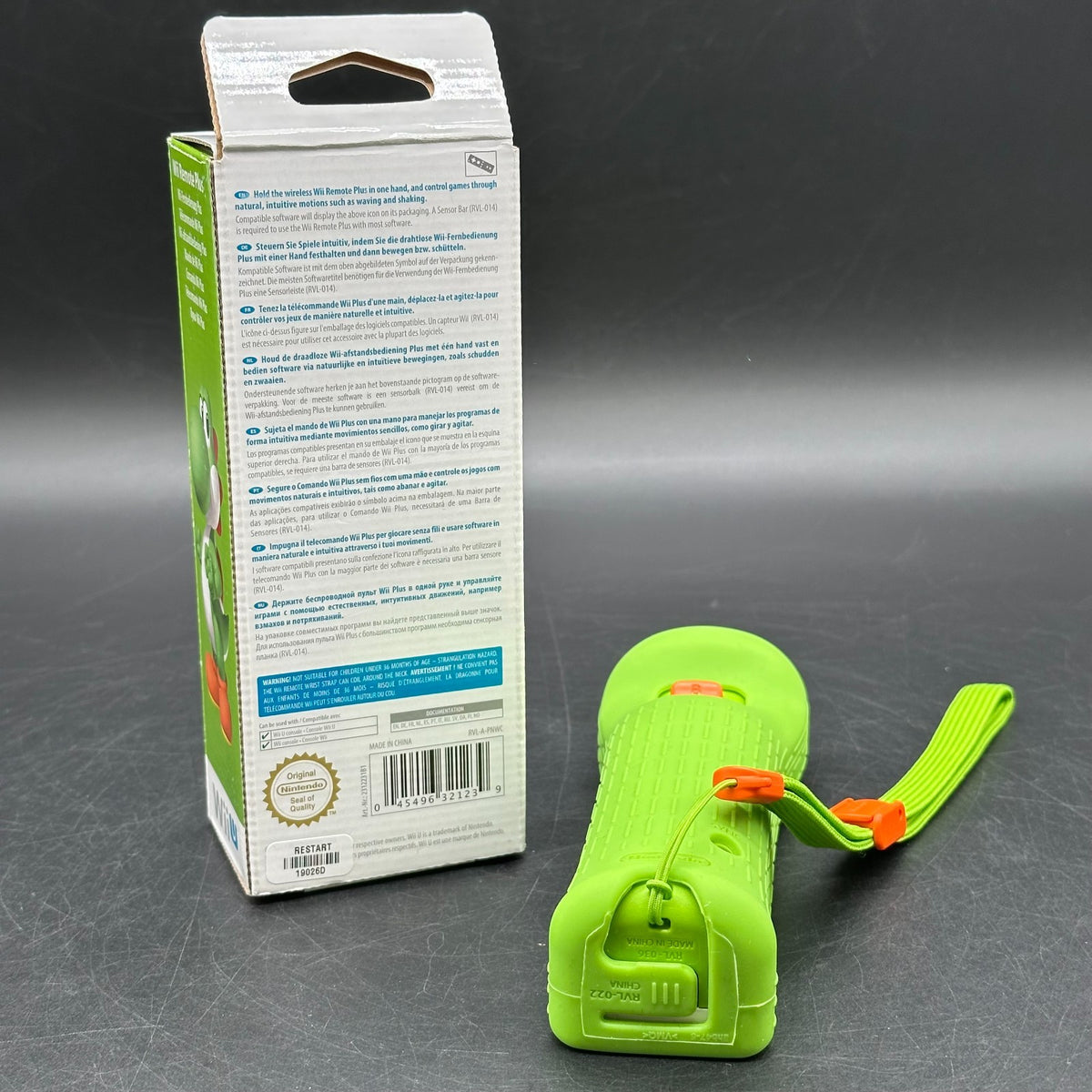 Nintendo Wii U Motion Plus Inside RemoteController Yoshi Edition Mit OVP – Bild 2