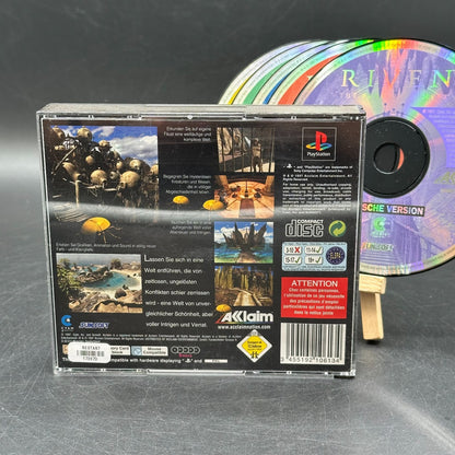 Riven - The Sequel To Myst (Playstation 1, PS1) - CD aufpoliert ✅