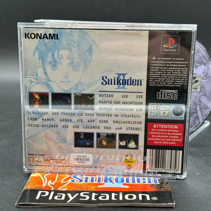 Suikoden II 2 (playStation 1, PS1) - CD aufpoliert ✅