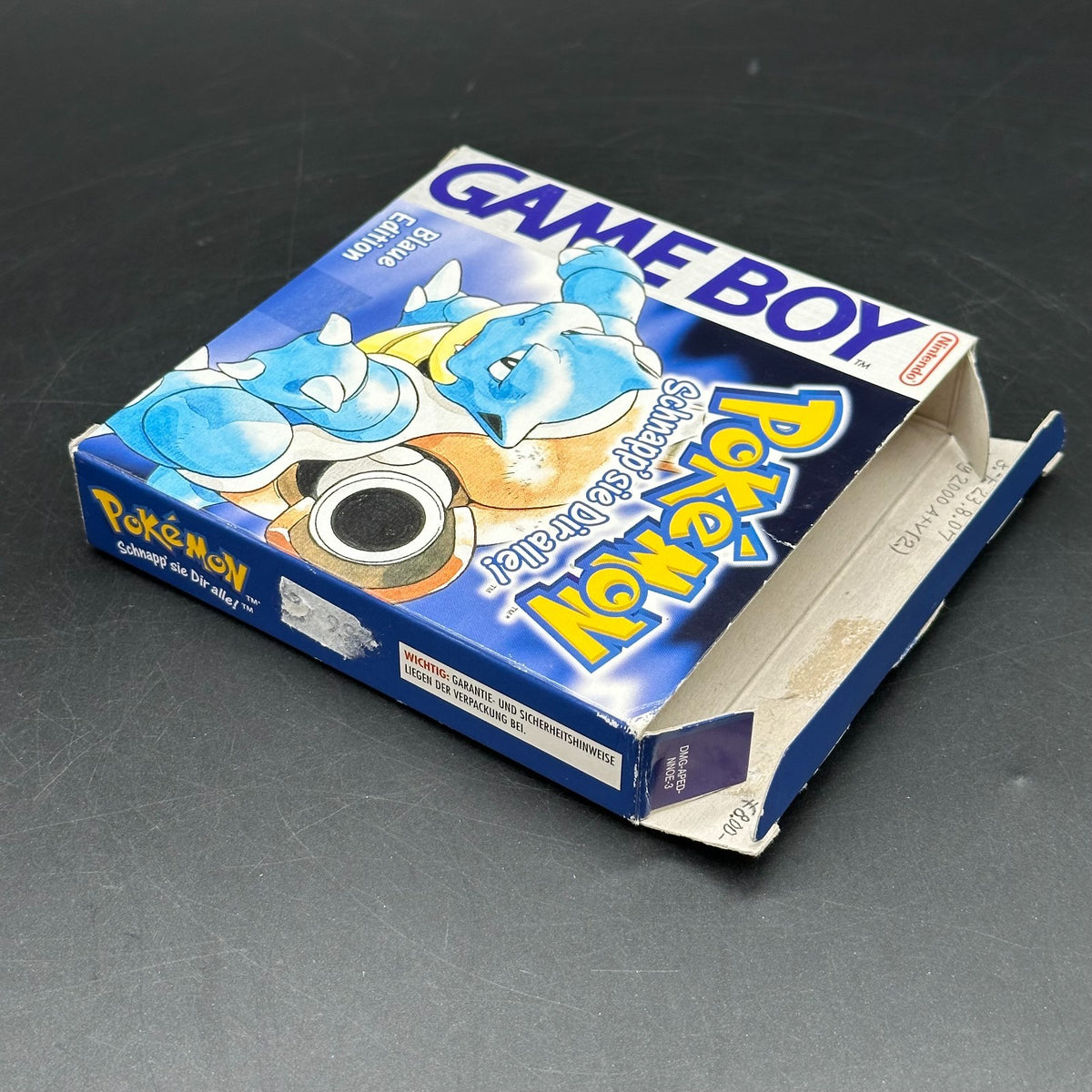 Pokémon Blaue Edition (Nintendo Game Boy) - Speicherbatt. neu – Bild 9