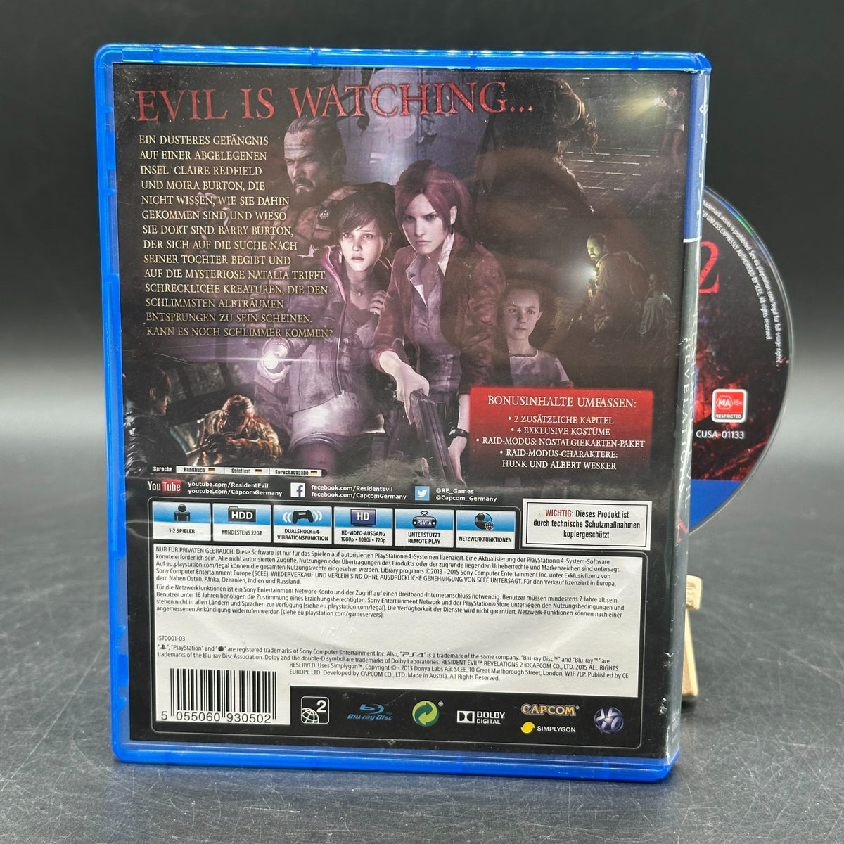 Resident Evil Revelations 2 - Box Set (PlayStation 4, PS4)