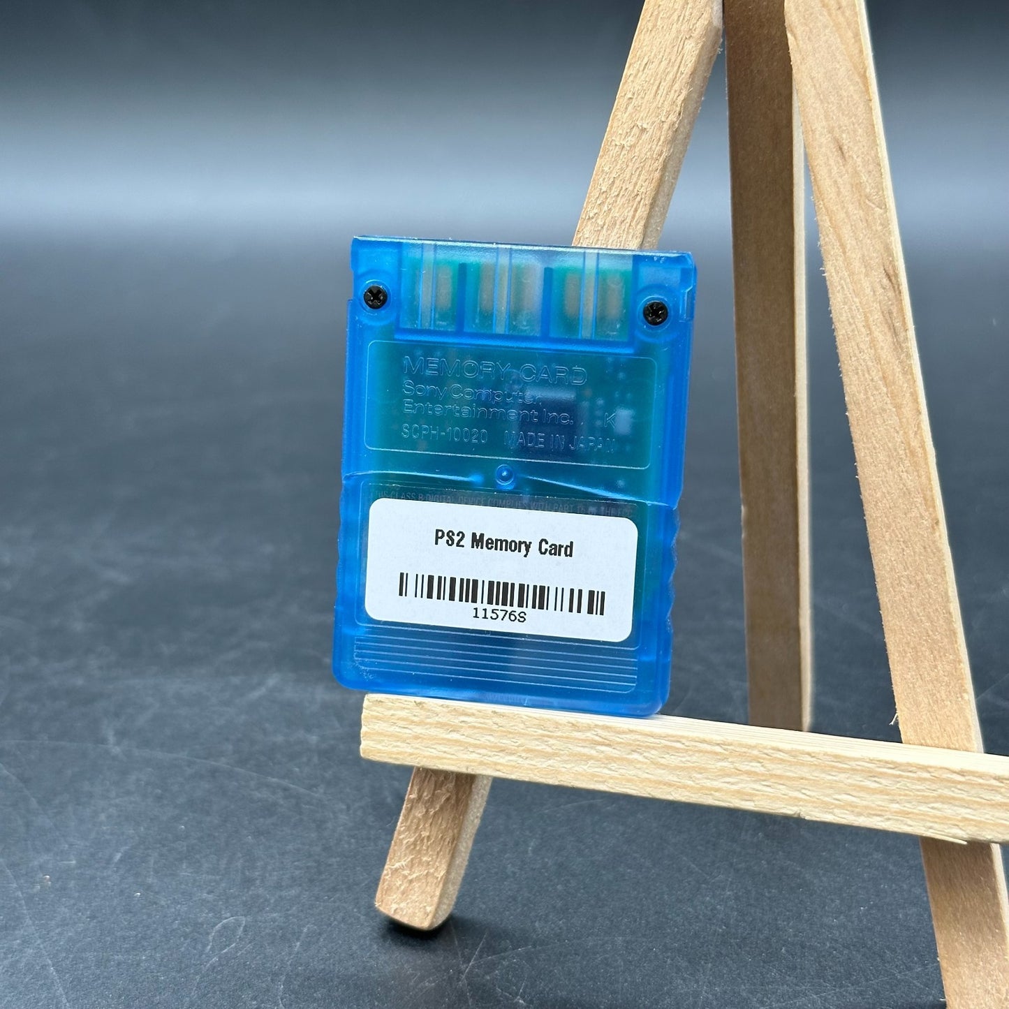 Original PS2 Memory Card | 8MB | Blau Transparent