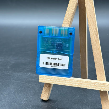 Original PS2 Memory Card | 8MB | Blau Transparent