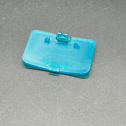 ORIGINAL Nintendo 64 Deckel Abdeckung Blau Blue