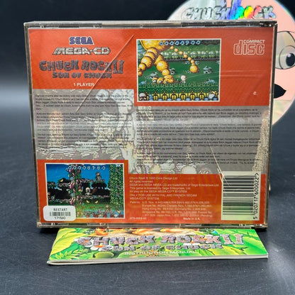 Chuck Rock 2: Son of Chuck (Sega Mega CD) - CD wie neu ✅