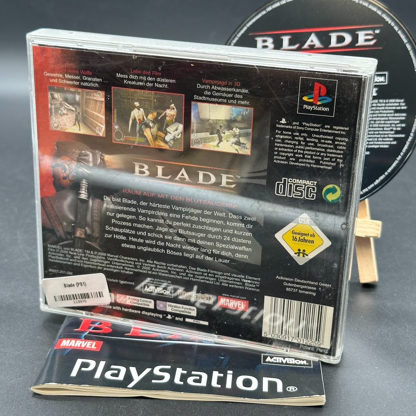 Blade (PS1 PlayStation 1, 2000)
