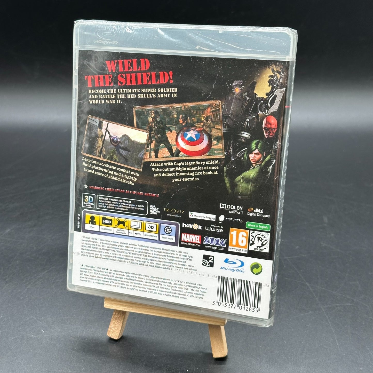 Captain America: Super Soldier (PlayStation 3, PS3) Neu & Sealed