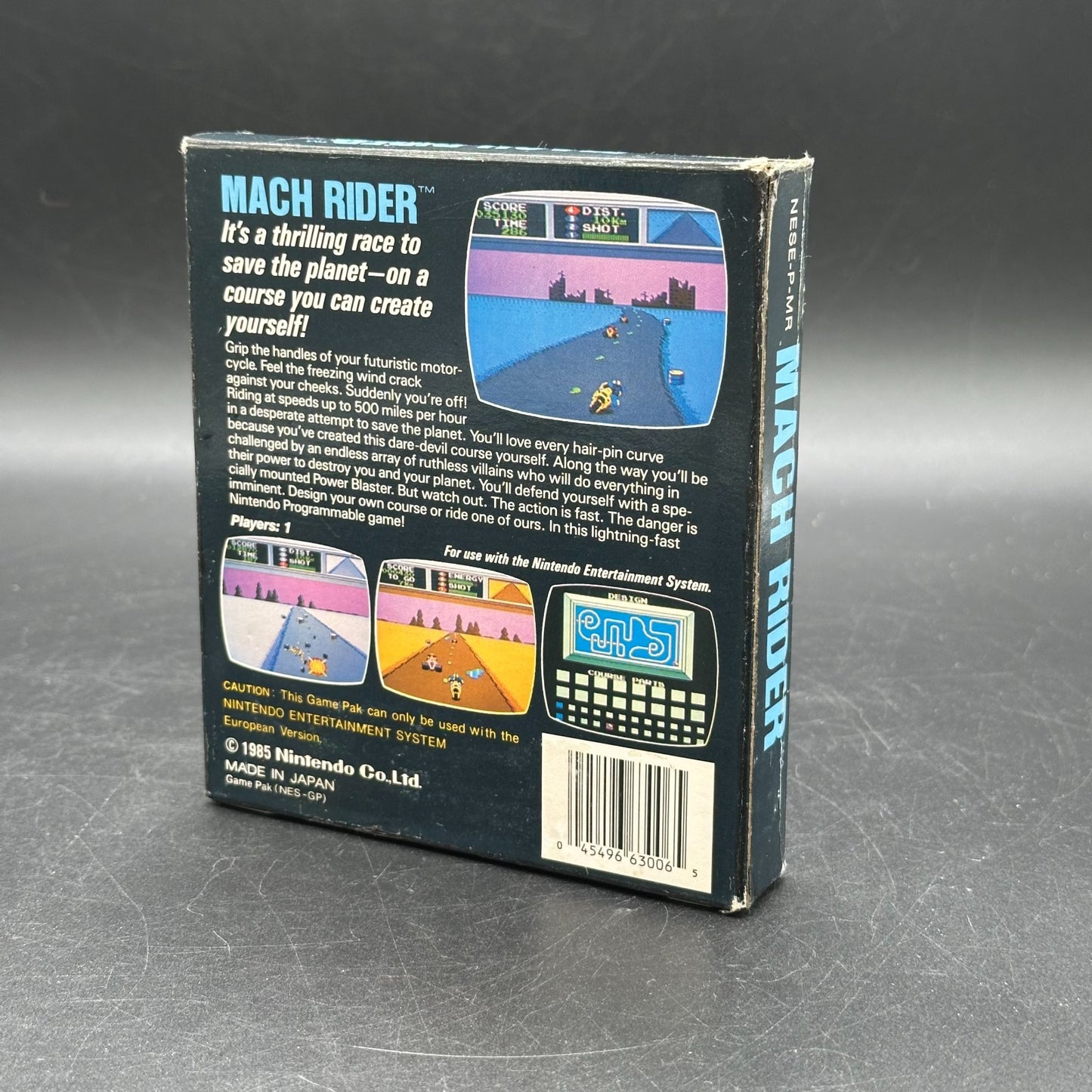 Nintendo Nes Spiel - Mach Rider Ovp Bienengräber Schutzhülle