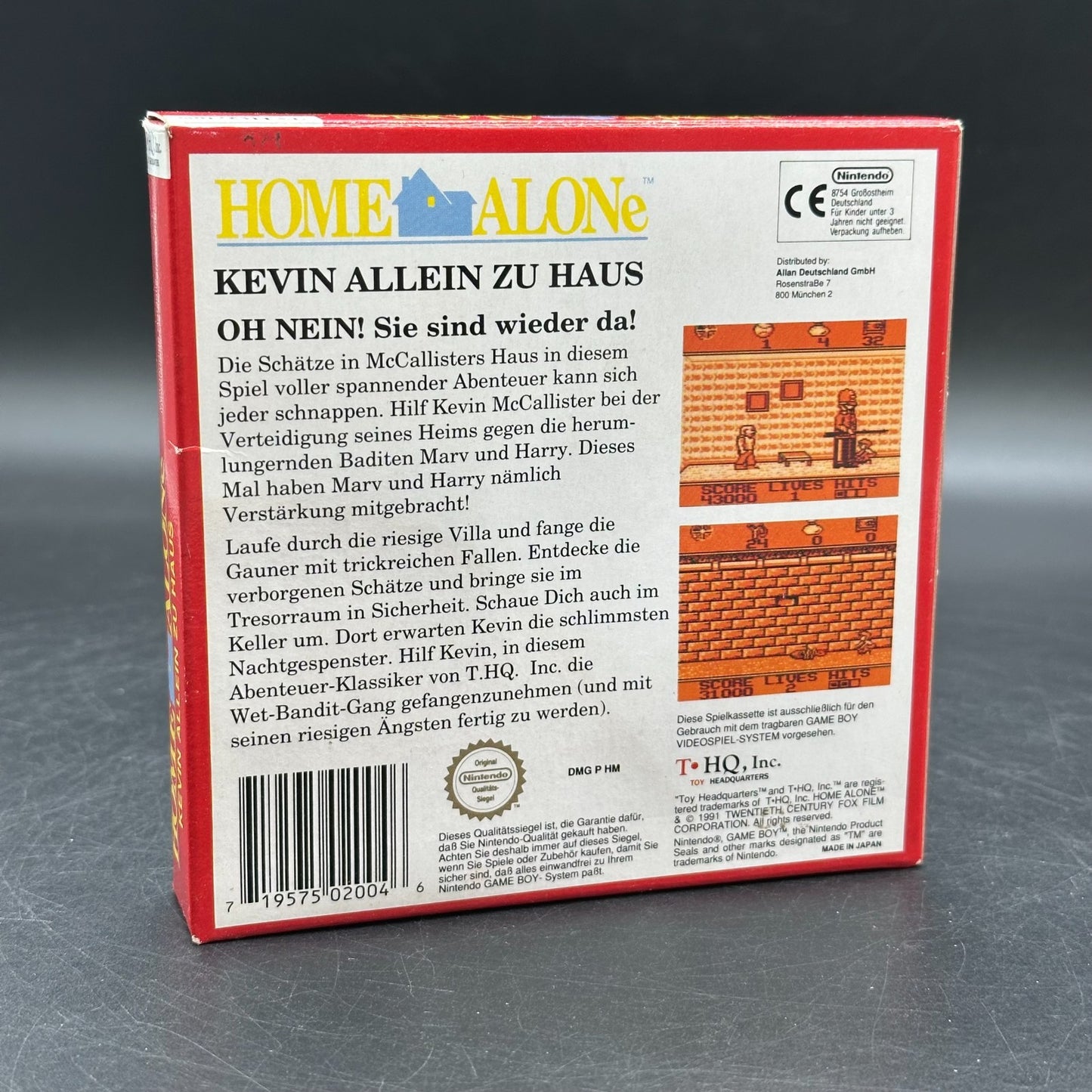 Home Alone - Kevin Allein Zu Haus in OVP (Nintendo Game Boy)