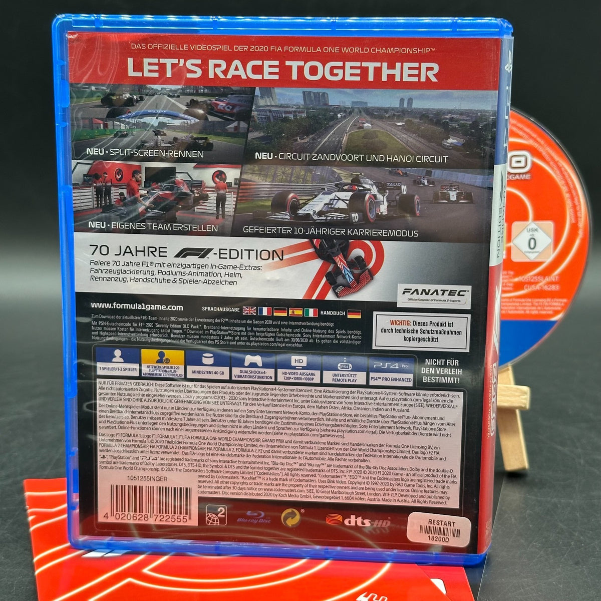 F1 2020 70 Jahre F1 Edition (PlayStation 4, PS4)