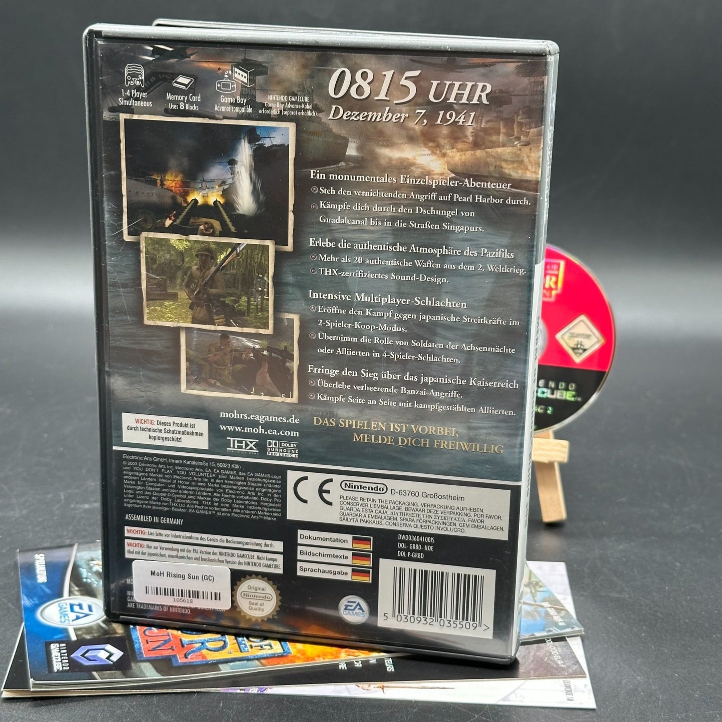 Medal of Honor Rising Sun in OVP Nintendo Gamecube